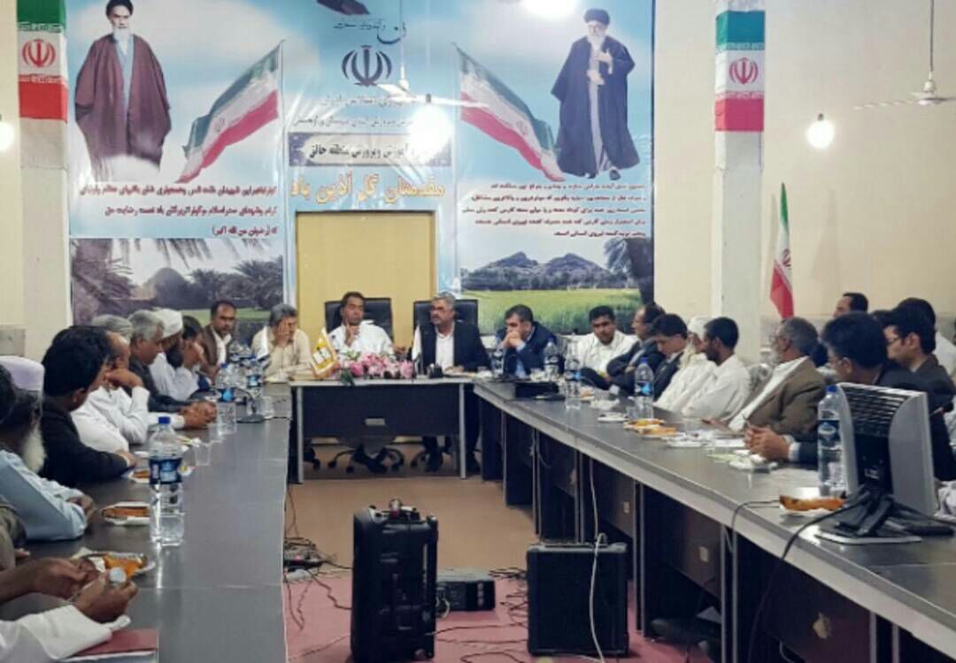جلسه شورای اداری استان سیستان و بلوچستان در بخش مرزی جالق برگزار شد
