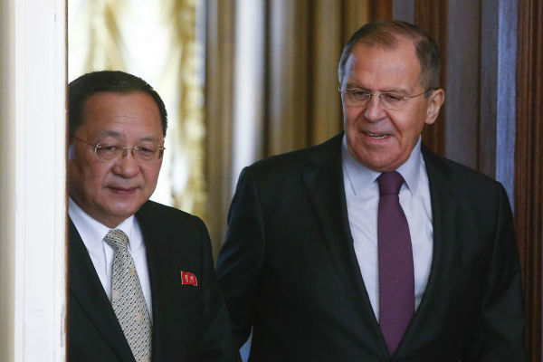 دیدار وزیران خارجه روسیه و کره شمالی
