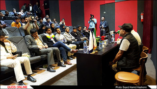نشست کارگردان سریال پایتخت با هنرمندان درمشهد/گزارش تصویری