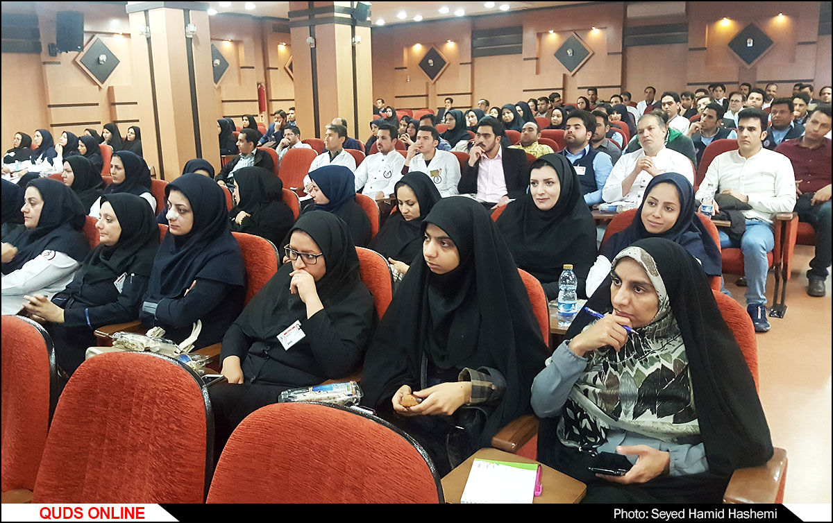 کنفرانس کنترل عفونتهای بیمارستانی در بیمارستان رضوی مشهد/گزارش تصویری