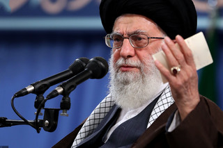 رهبر معظم انقلاب اسلامی در دیدار وزیر و مسئولان و جمعی از کارکنان وزارت اطلاعات/ گزارش تصویری