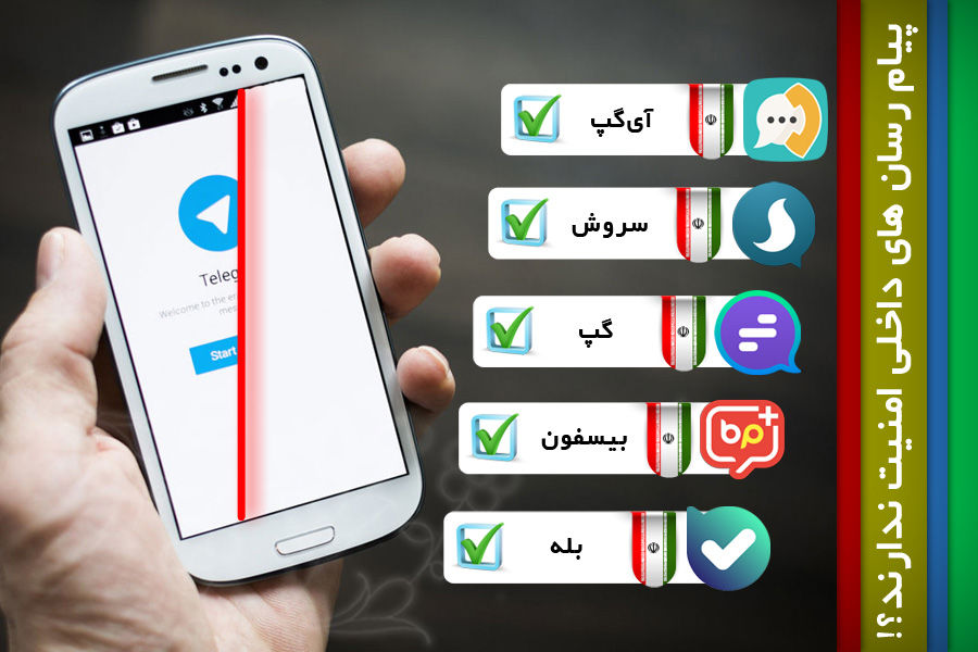 صددرصد ظرفیتهای بسیج و سراج فعالیتشان در تلگرام را متوقف کرده‌اند
