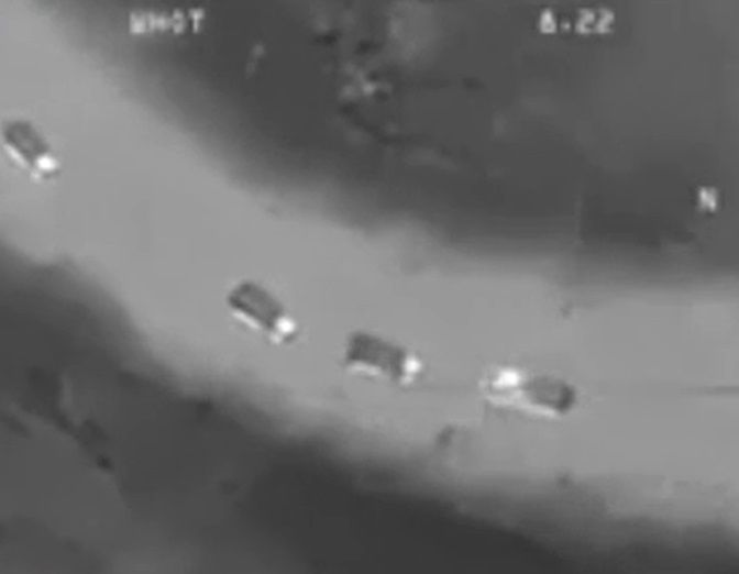تکنولوژی فوق پیش رفته هیلکوپتر روسی برای ازبین بردن کاروان داعشی ها در شب!