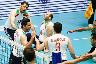 شروع مقتدرانه والیبال نشسته ایران در قهرمانی آسیا