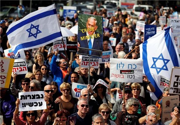 ده‌ها هزار اسرائیلی با شعار نخست‌وزیر جانی به خیابان‌ها آمدند

