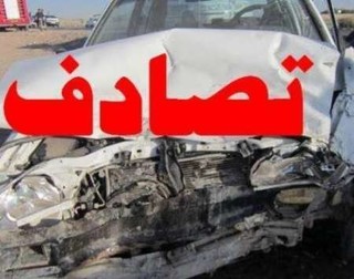 یک کشته و 4 مصدوم در تصادف پ‍ژو پارس با پیکان