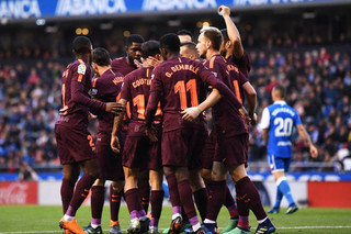 بارسلونا قهرمان لالیگا شد/ آبی اناریها دومین جام را هم فتح کردند