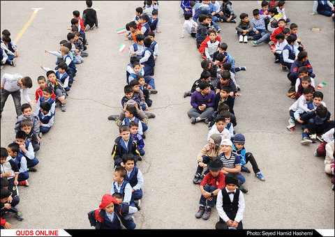 بزرگداشت روز معلم در دبستان خواجه نصیرالدین طوسی مشهد
