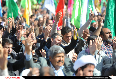 اجتماع عظیم منتظران ظهور در مشهد مقدس