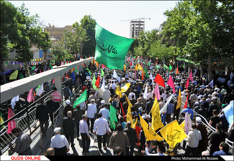 اجتماع عظیم منتظران ظهور در مشهد مقدس