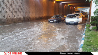 احتمال آبگرفتگی بر اثر باران در شمال خراسان رضوی