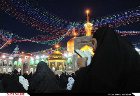 محافل قرآنی حرم رضوی در ایام ماه مبارک رمضان/گزارش تصویری