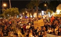 تظاهرات مجدد ساکنان تل‌آویو علیه فساد مالی نتانیاهو و کابینه رژیم‌صهیونیستی