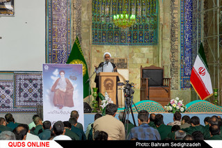 برگزاری مراسم سالگرد رحلت امام خمینی(ره) در حرم مطهر رضوی /گزارش تصویری