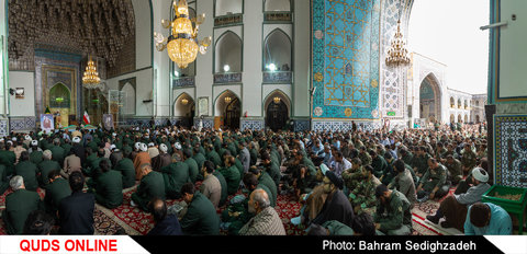 برگزاری مراسم سالگرد امام خمینی(ره) در حرم مطهر رضوی