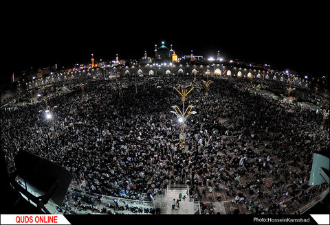 مراسم باشکوه احیای شب نوزدهم ماه رمضان در حرم رضوی برگزار شد/گزارش تصویری