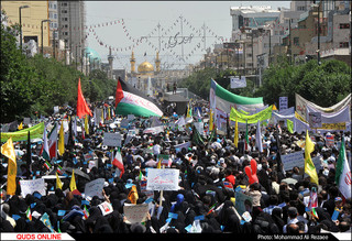 راهپیمایی روز جهانی قدس در مشهد/گزارش تصویری