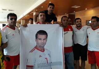 برادر مسعود شجاعی در اردوی تیم ملی ایران