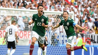 یپروزی یک نیمه ای مکزیک مقابل آلمان