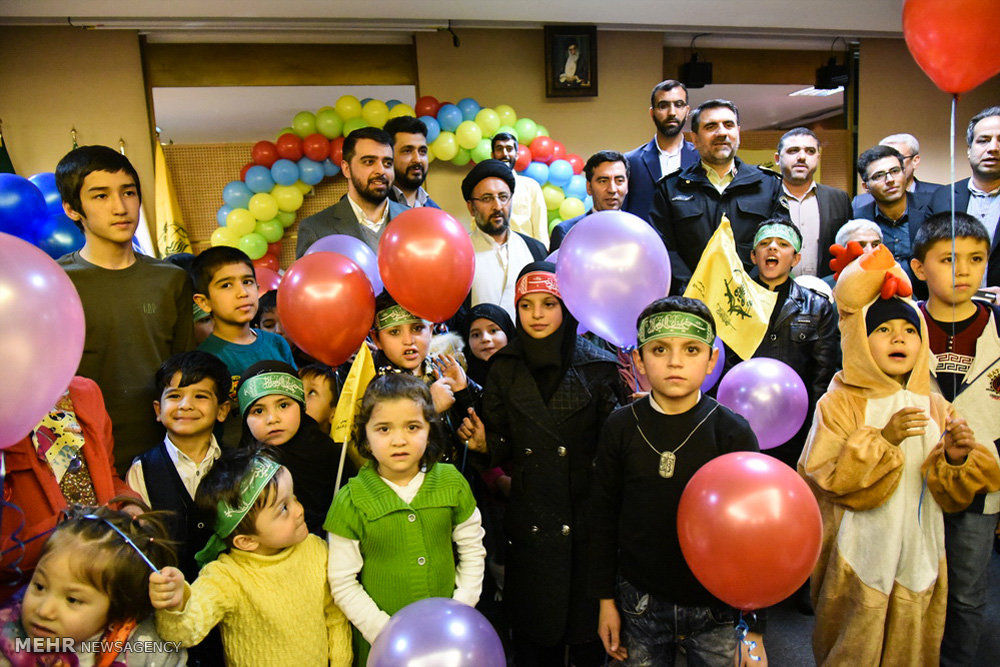 جشن تولد فرزندان خردادی مدافعان حرم در مشهد