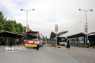 خداحافظی خط ویژه ملک آباد با نرده‌های آهنی مشهد