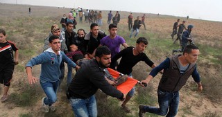 شهادت جوانی فلسطینی در شرق غزه