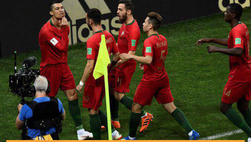 رونالدو ضعیفترین بازیکن دیدار ایران و پرتغال! 