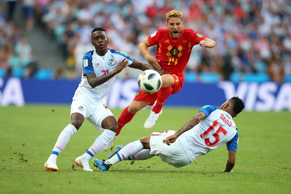 بلژیک ۵ - تونس ۲/ صعود بلژیکی ها به دور بعد