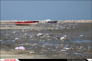 امواج زباله بر ساحل دیلم/گزارش تصویری