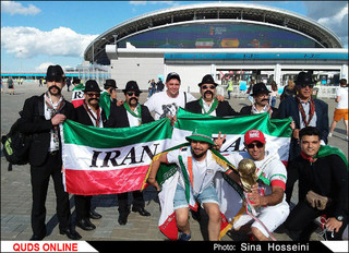حال و هوای ورزشگاه کازان روسیه ساعاتی قبل بازی ایران و اسپانیا  / گزارش تصویری