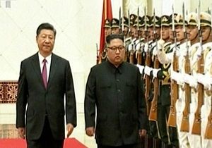 گفتگوی رهبر کره شمالی و رئیس‌جمهور چین درباره ایجاد «صلح حقیقی» در شبه‌جزیره کره
