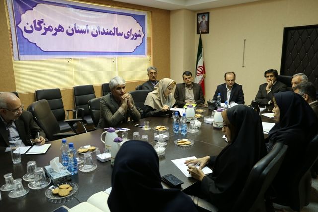 برگزاری اولین جلسه شورای ساماندهی سالمندان استان هرمزگان 