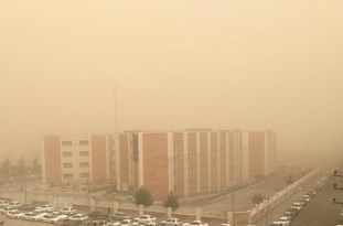گردو غبار مراکز آموزشی خوزستان را به تعطیلی کشاند
