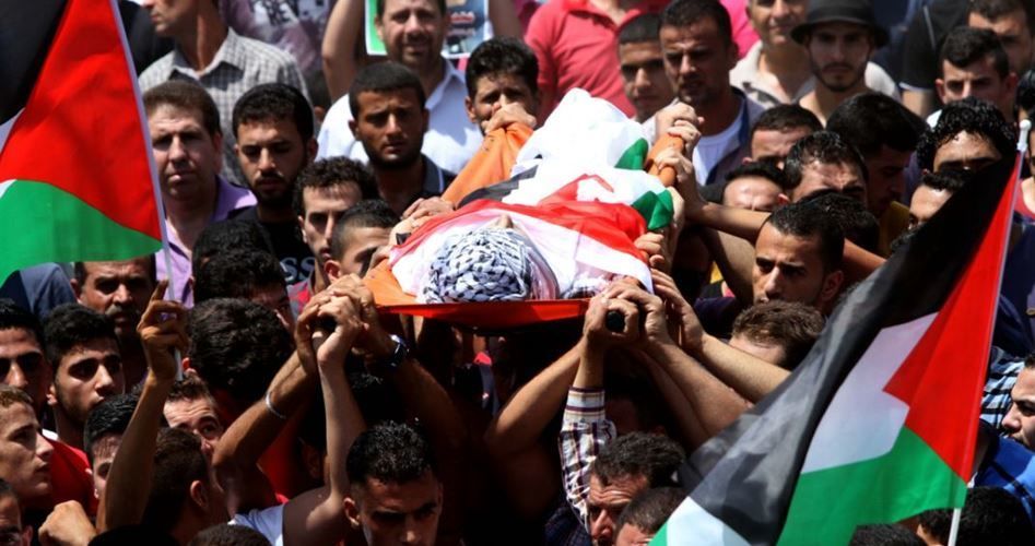 تشییع باشکوه پیکر شهید محمود الغرابلی در غزه