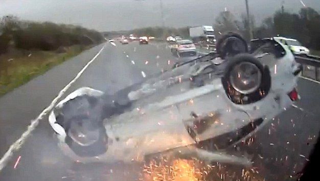 فیلم|7 دقیقه از شدیدترین تصادفات رانندگی
