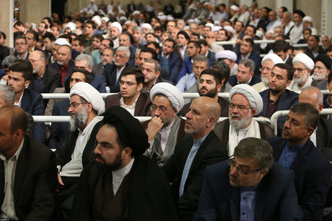 دیدار کارگزاران حج با رهبر معظم انقلاب اسلامی