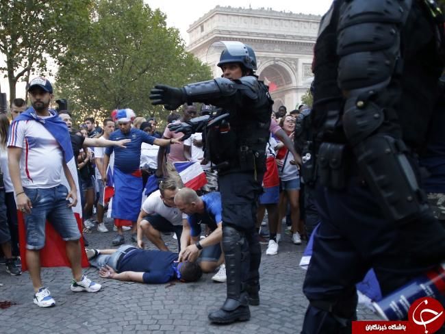 بازداشت بیش از ۵۰۰ فرانسوی طی برگزاری جشن ملی فرانسه
