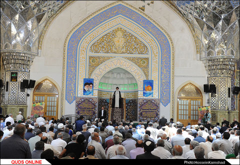 نماز جمعه مشهد / گزارش تصویری