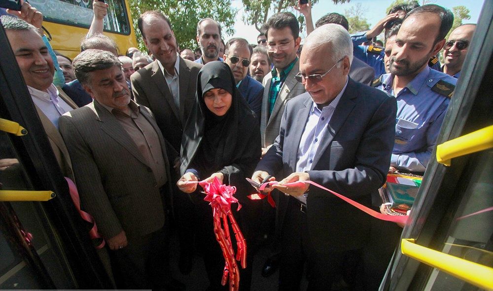 ۵۰ دستگاه اتوبوس جدید وارد ناوگان اتوبوسرانی اصفهان شد