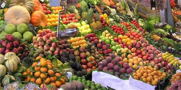 نرخ بازار میوه و تره بار در میادین بار مشهد 16مرداد