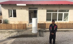 رضایت‌مندی زلزله‌زدگان کرمانشاه از کیفیت خانه‌های ساخته شده توسط بسیج