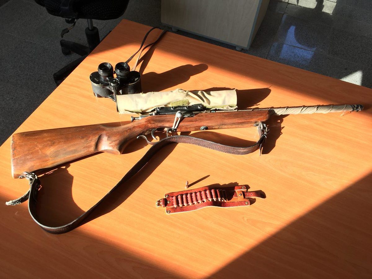 شکارچی غیر مجاز  با اسلحه قاچاق گرفتار محیط بانان درگز شد