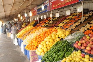 نرخ بازار میوه  در میادین بار مشهد در 15مرداد