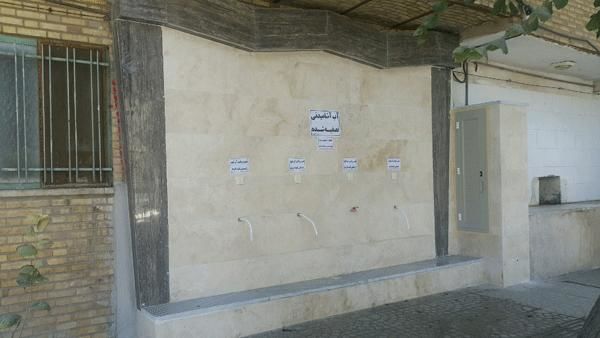 اولین ایستگاه برداشت آب شیرین در شهر یزد راه‌اندازی شد