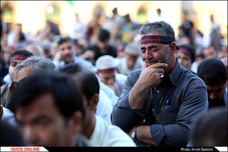 اجتماع بزرگ عزاداران جواد الائمه(ع) در حرم مطهر رضوی برپا شد