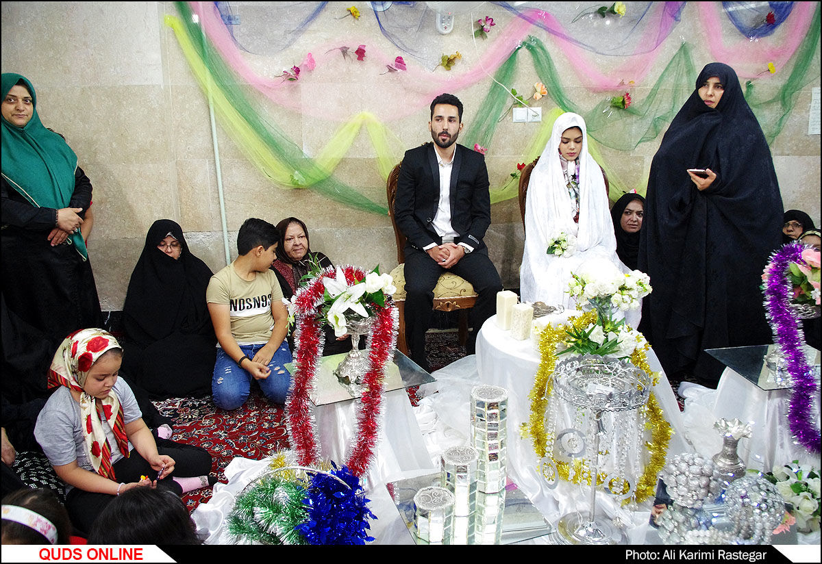 جشن ازدواج در مسجد