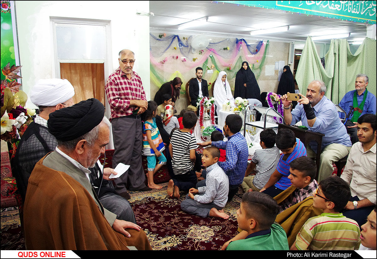 جشن ازدواج در مسجد/گزارش تصویری