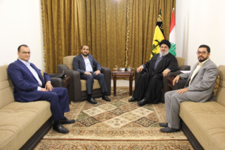 هیأتی از «انصارالله» یمن با دبیر کل «حزب الله» دیدار کرد