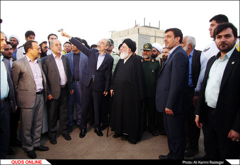 آیین بهره برداری از پنج مسجد در بوستان های مشهد