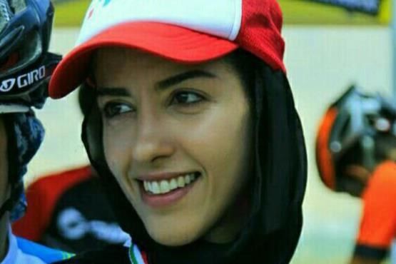 بد شانسی دختر دوچرخه سوار ایران در بازی های آسیایی